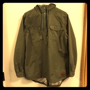 LlBean hooded jacket.